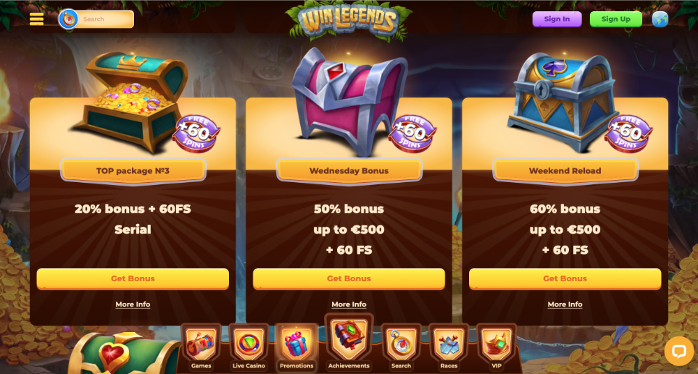 WinLegends free spins v říjnu 2025
