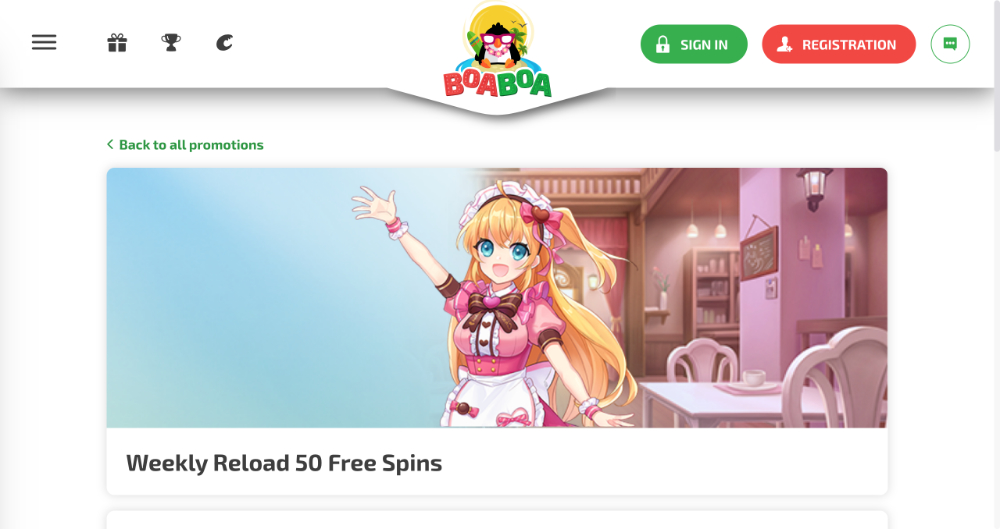 BoaBoa free spiny v říjnu 2025