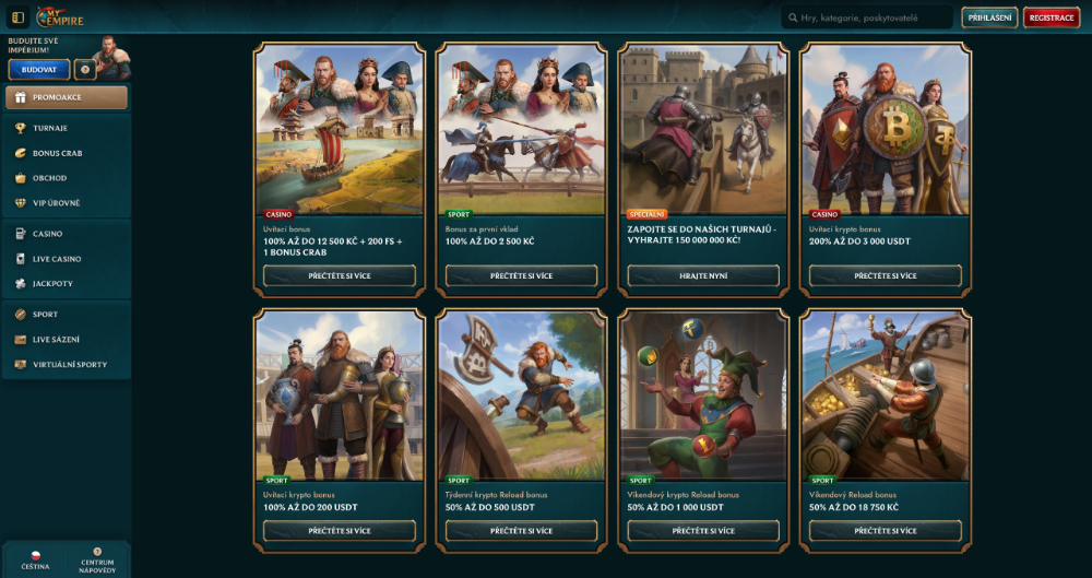 My Empire bonusy