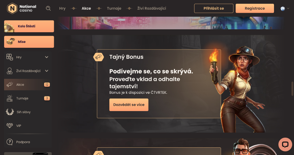 National Casino free spins [říjen 2025]