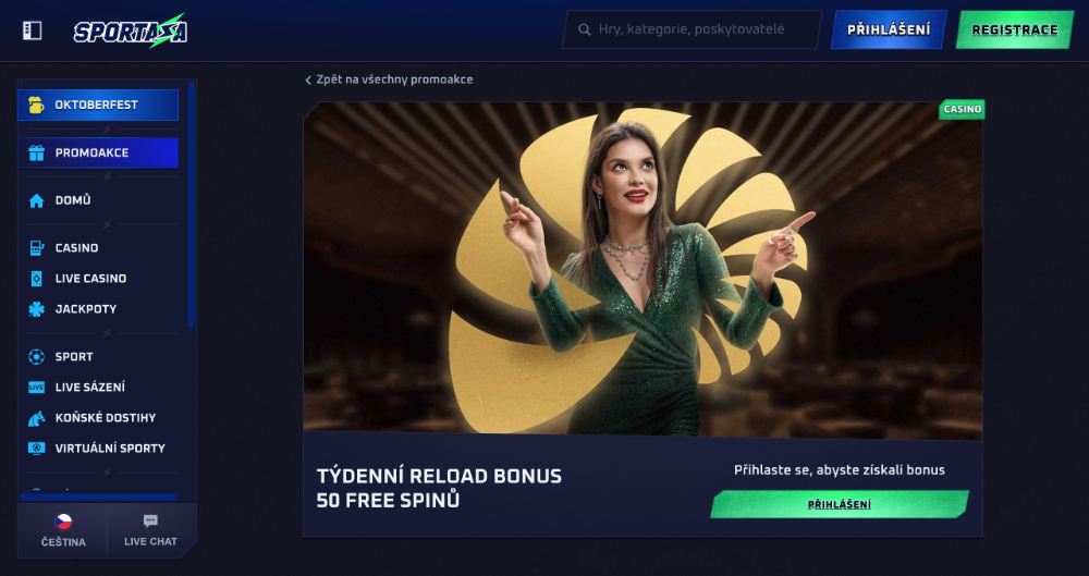 Sportaza free spins [říjen 2025]