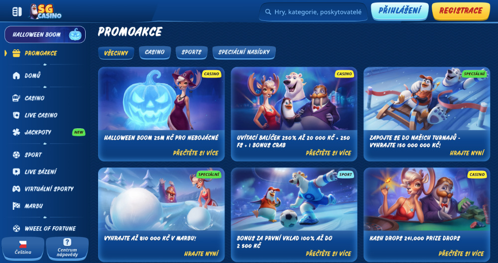 SGcasino bonusy [listopad 2025]
