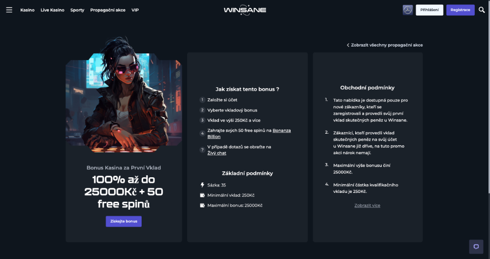 Winsane free spins [říjen 2025]