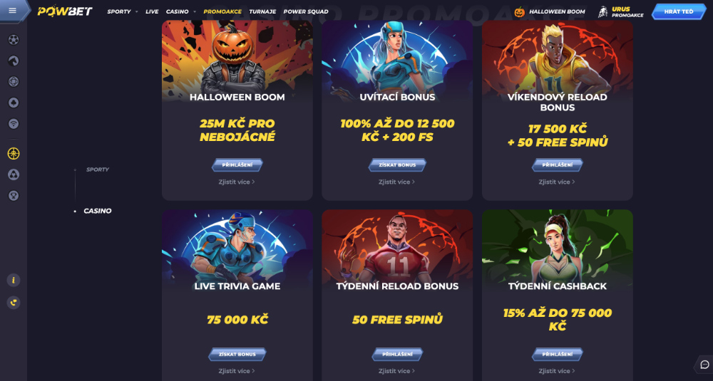 Powbet bonusy [listopad 2025]