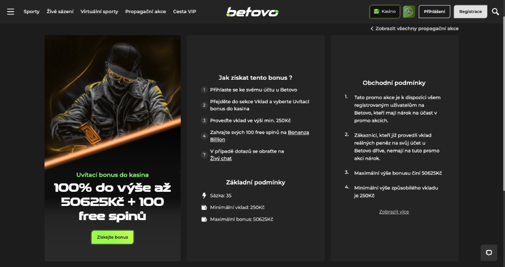 Betovo free spins [říjen 2025]