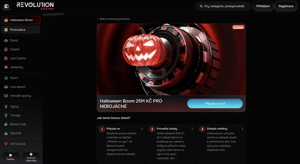 Revolution Casino Halloween