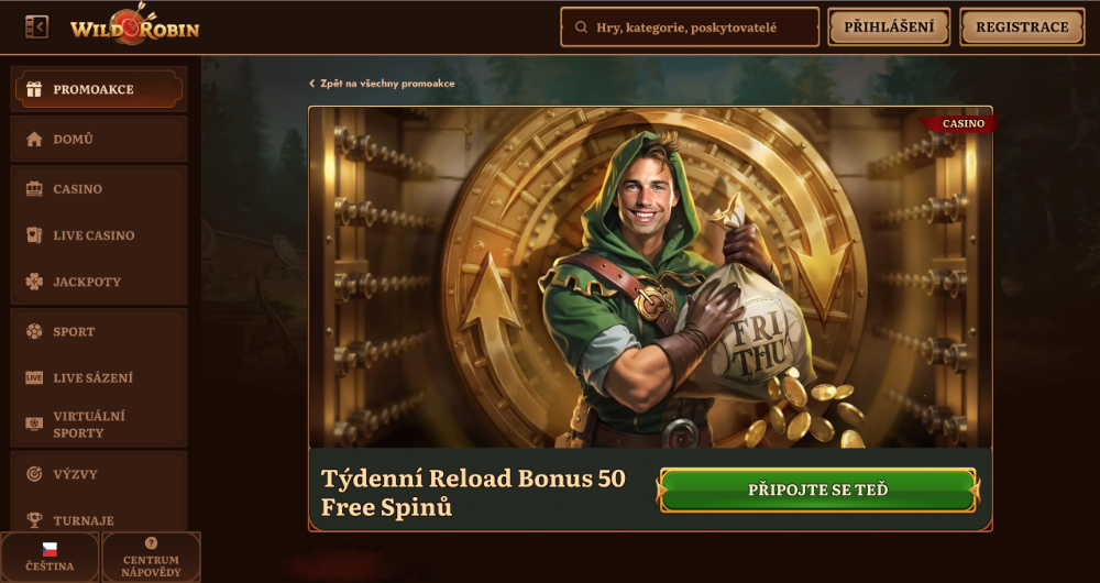 Wild Robin free spins [říjen 2025]