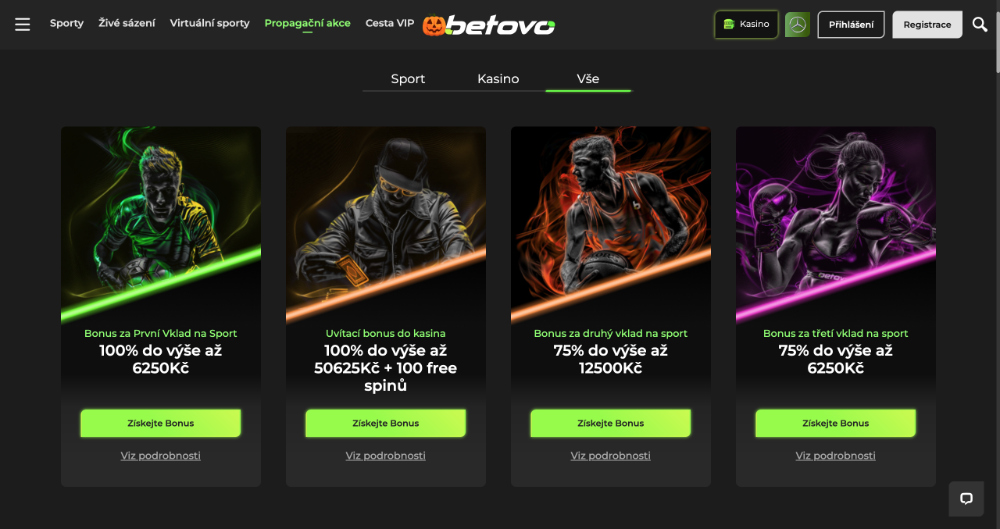 Betovo bonusy [listopad 2025]