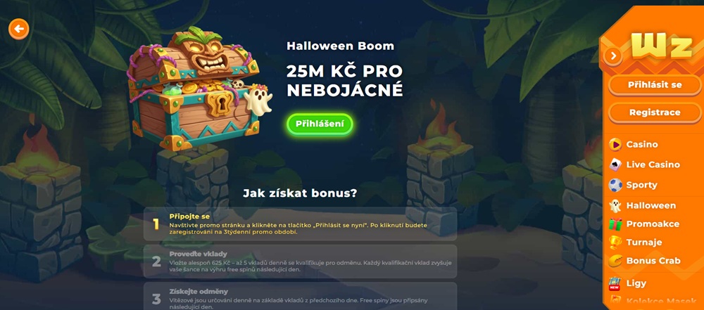 Wazamba halloween 2025