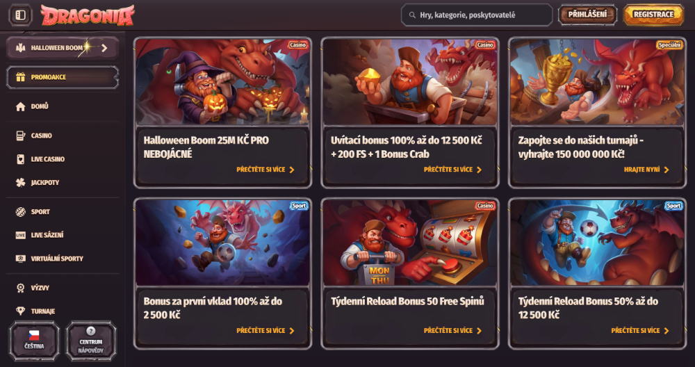 Dragonia bonusy [listopad 2025]