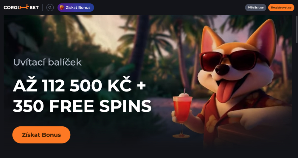 Říjnová nabídka bonusů v casinu Corgibet