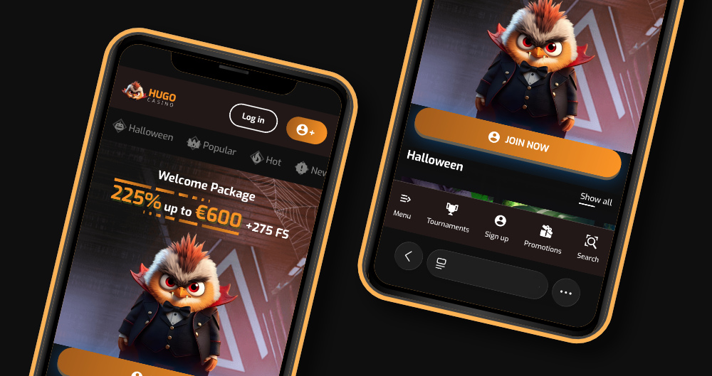 Hugo Casino aplikace [Jak stáhnout a nainstalovat?]-úvodní