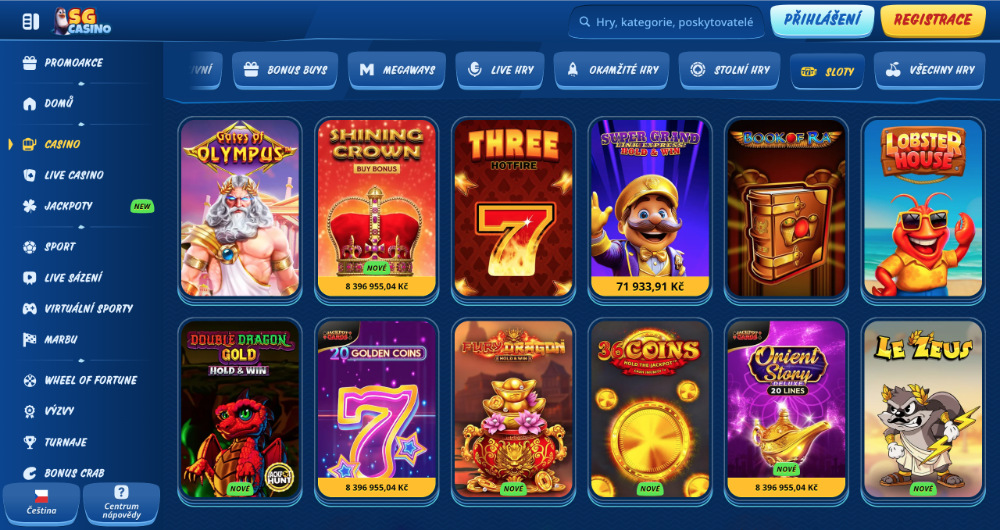 SGcasino automaty s vánoční tematikou