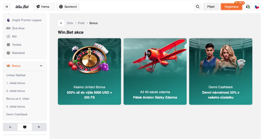 Win.Bet bonusy