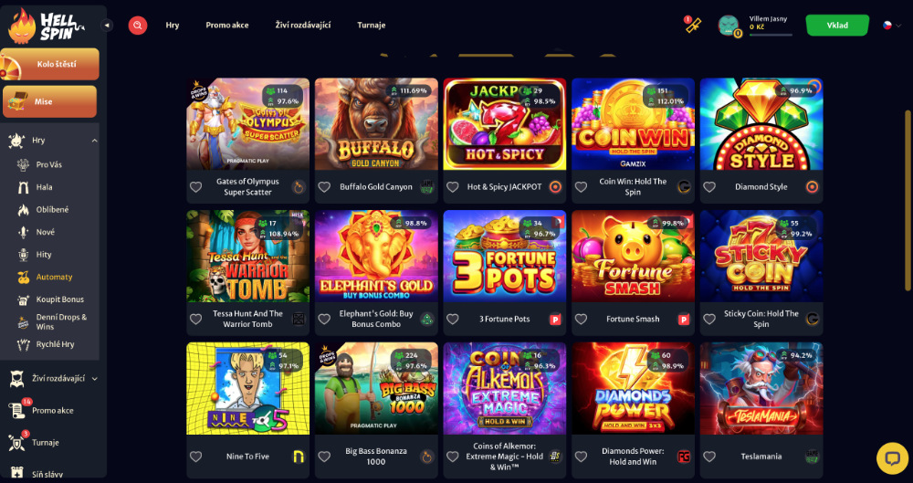 Hell Spin automaty s vánoční tematikou