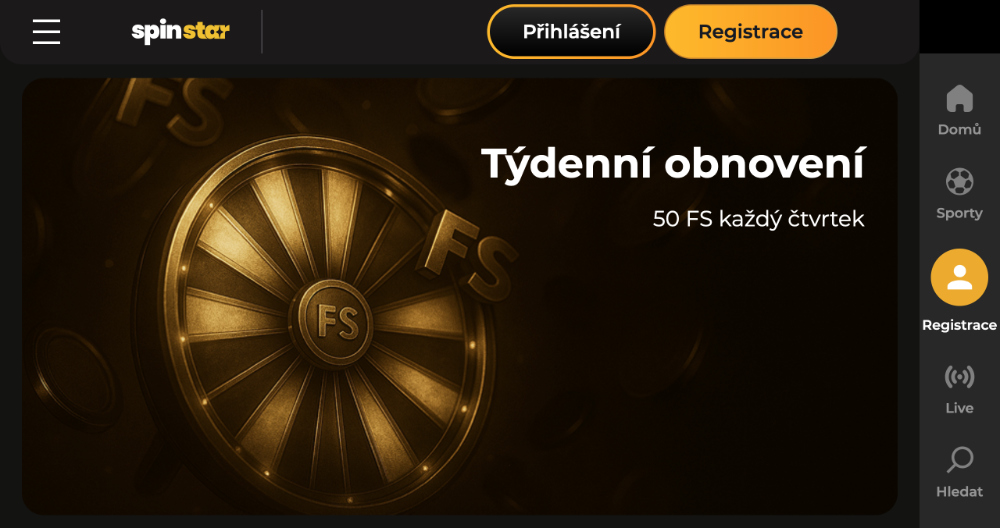 Spinstar.bet free spins [listopad 2025] 