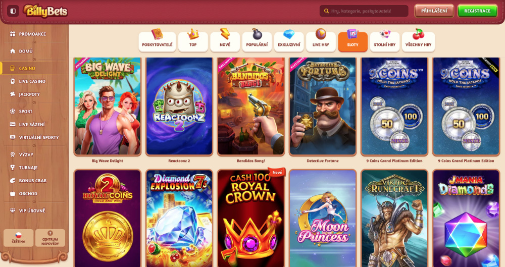 BillyBets automaty s vánoční tematikou