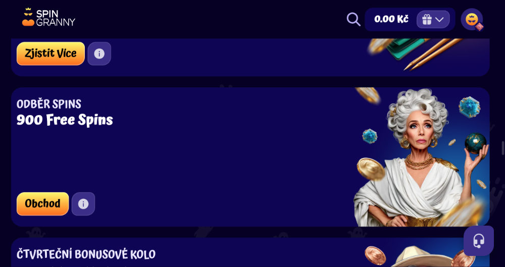 Spingranny free spins [listopad 2025] 