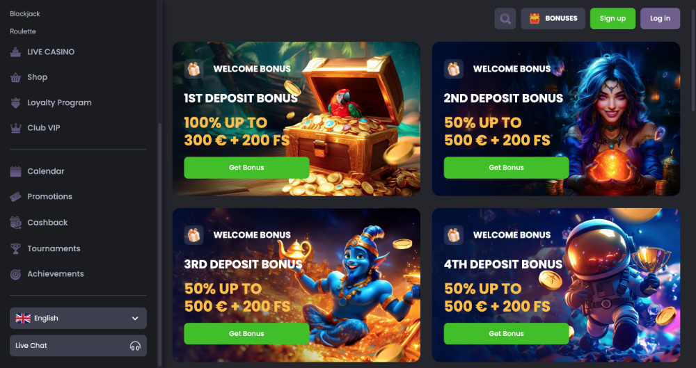  Spinline free spins [listopad 2025] úvodní