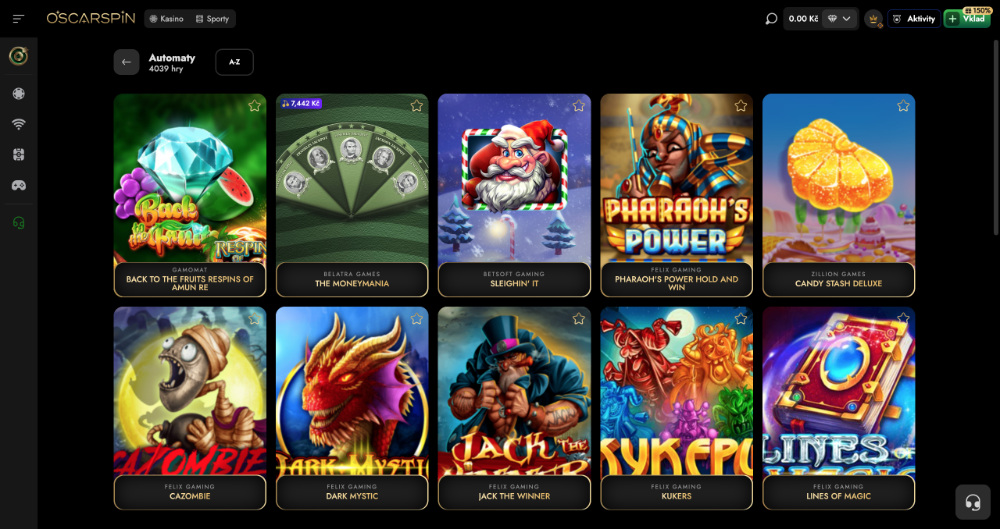 Oscarspin automaty s vánoční tematikou