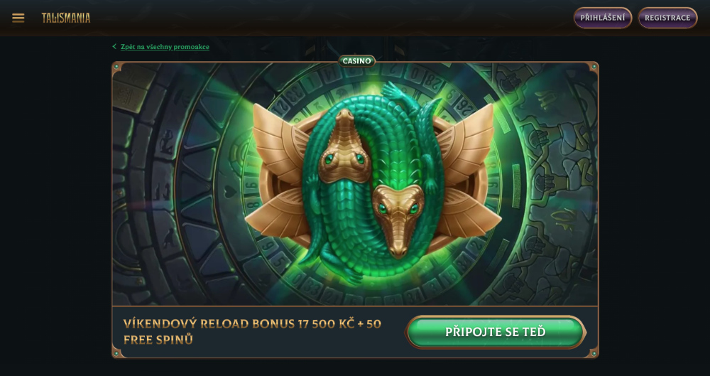 Talismania free spins [listopad 2025] úvodní