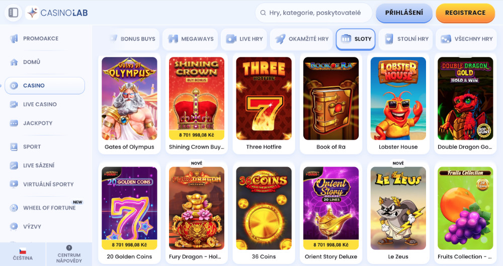 CasinoLab automaty s vánoční tematikou