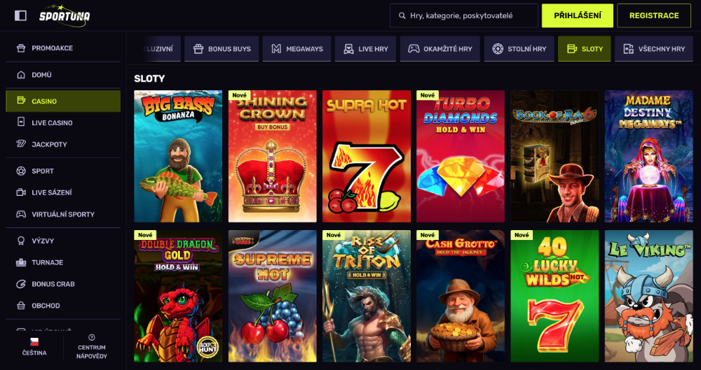 Sportuna automaty s vánoční tematikou [Vánoce 2025] úvodní