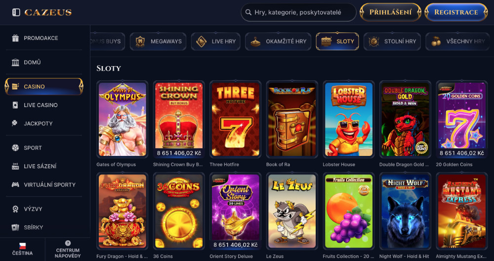 Cazeus automaty s vánoční tematikou