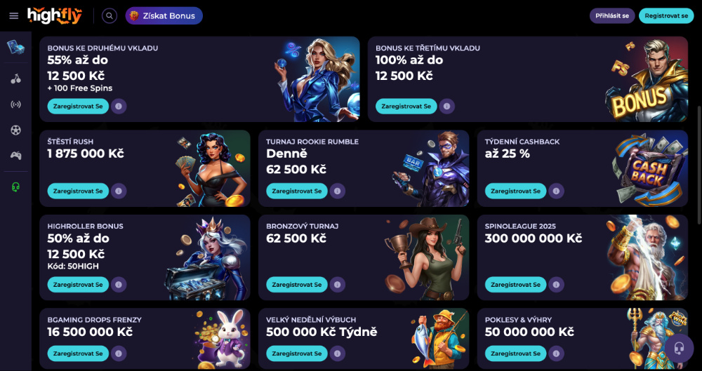 HighFlyBet bonusy [listopad 2025]_ÚVODNÍ