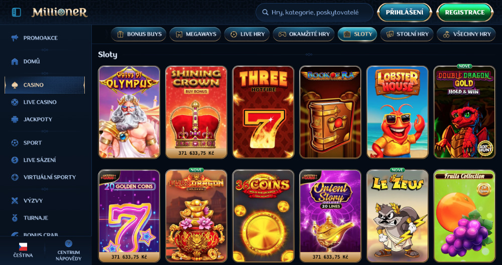 Millioner automaty s vánoční tematikou