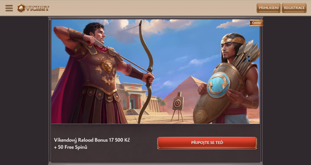 Listopadové free spiny v casinu ViciBet