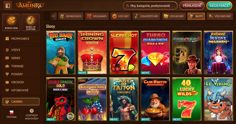 AmunRa automaty s vánoční tematikou