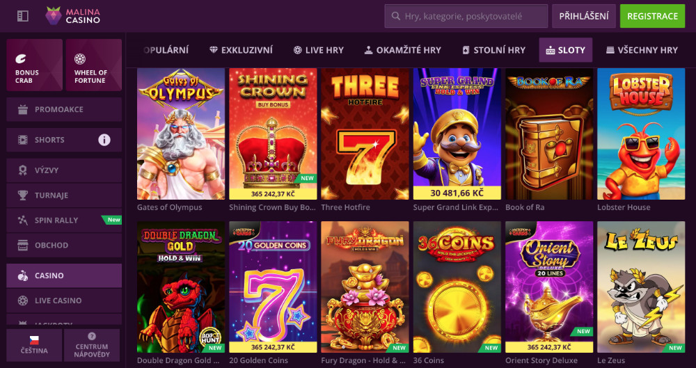 Malina Casino automaty s vánoční tematikou [Vánoce 2025]