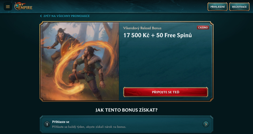 My Empire free spins [listopad 2025] úvodní