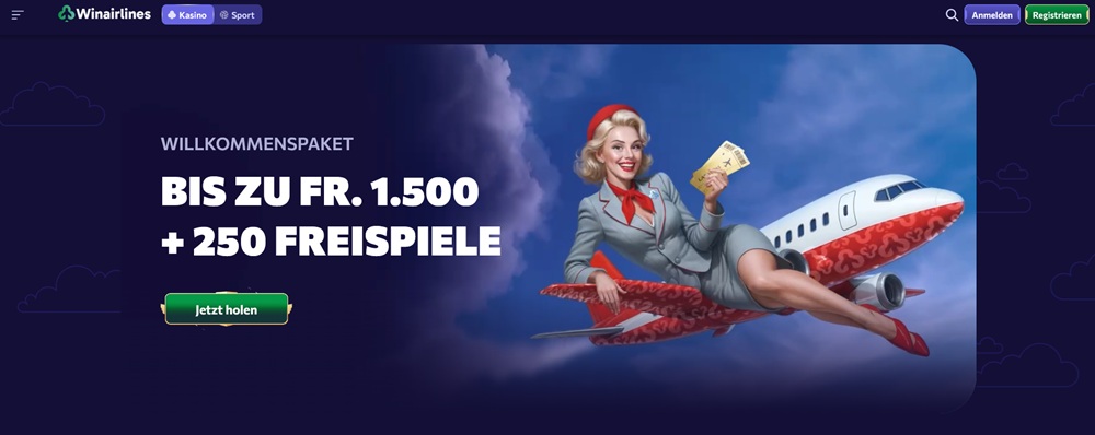 Winairlines casino úvod de