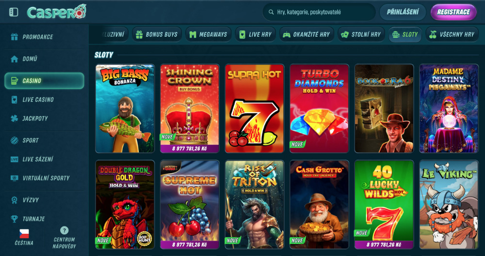 Caspero automaty s vánoční tematikou [Vánoce 2025] úvodní