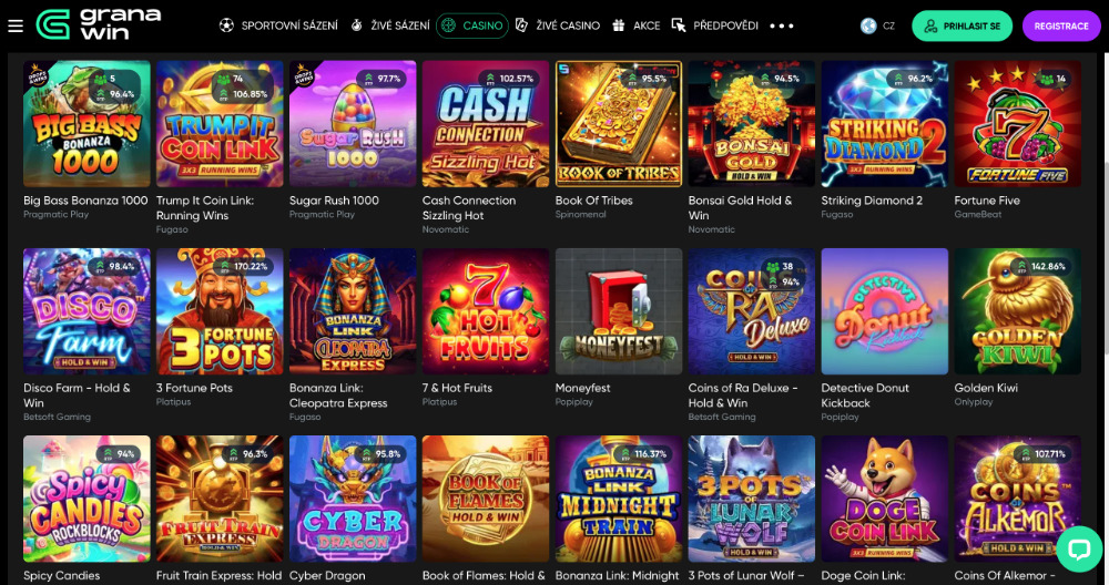 GranaWin automaty s vánoční tematikou [Vánoce 2025] úvodní