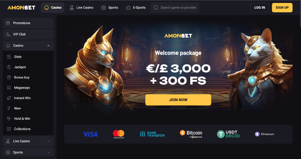 Casino online Amonbet
