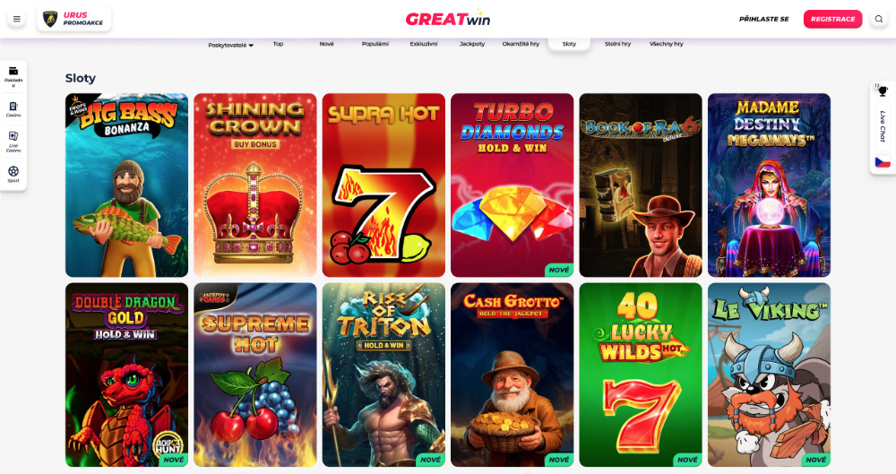 GreatWin automaty s vánoční tematikou [Vánoce 2025] úvodní