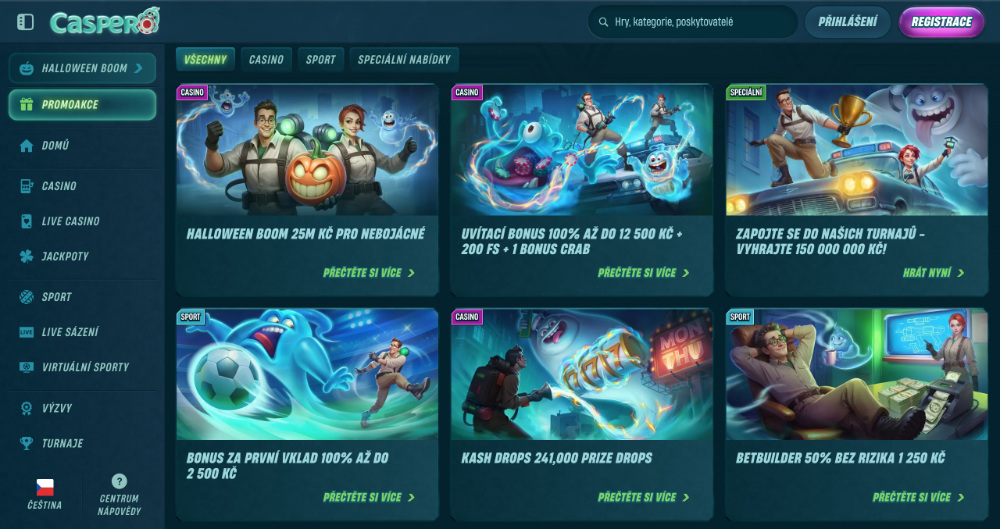 Caspero bonusy [listopad 2025]