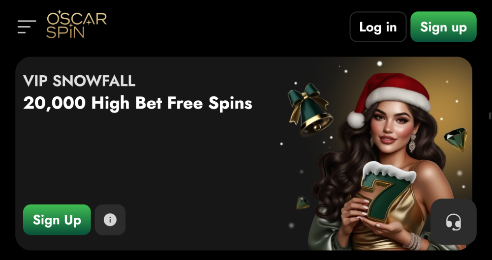 OscarSpin free spins [prosinec 2025] úvodní
