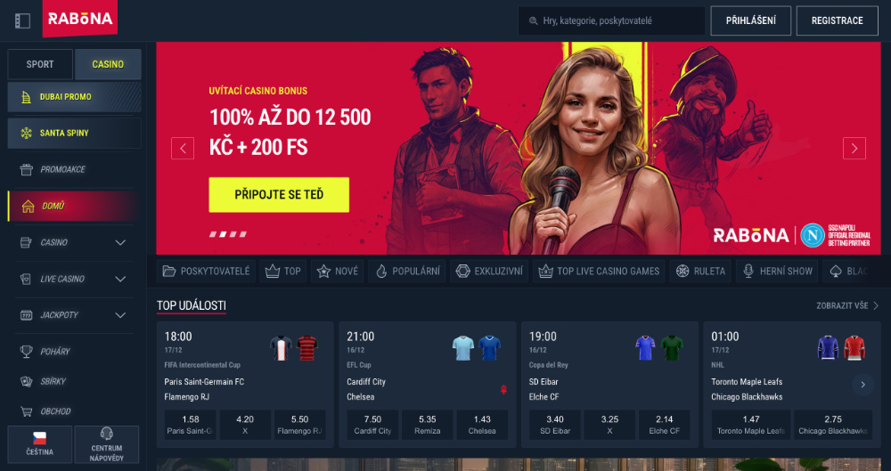 10 důvodů, proč si casino Rabona zaslouží vaši pozornost? úvodní