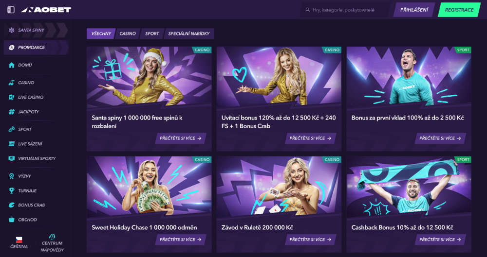 Užijte si Vánoce v casinu NaoBet