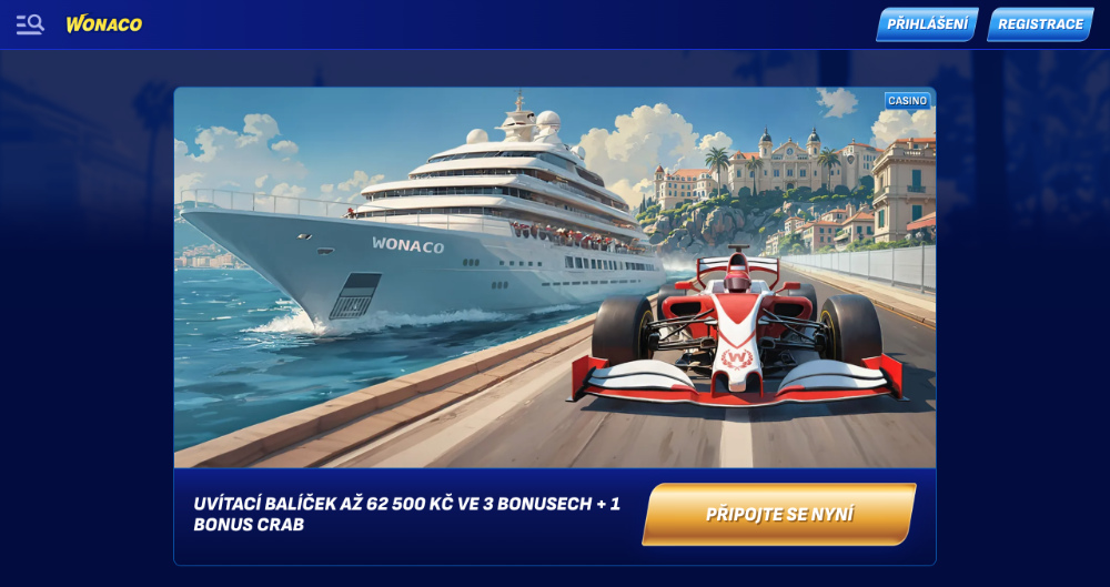 Promoakce v casinu Wonaco