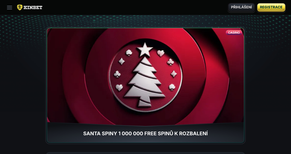 KinBet free spins [prosinec 2025] úvodní
