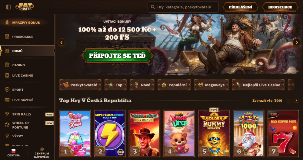 10 důvodů, proč si casino FatPirate zaslouží vaši pozornost? úvodní