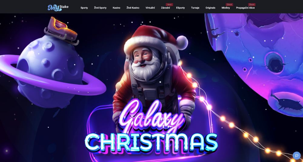 Vánoce v casinu MyStake