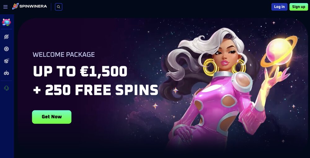 Spin Winera homepage casino
