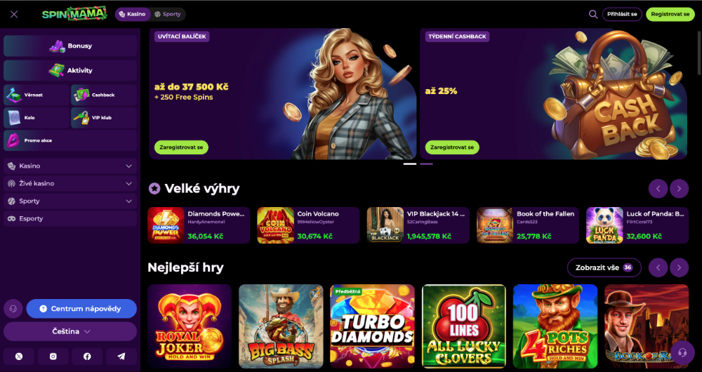 10 důvodů, proč si casino Spinmama zaslouží vaši pozornost? úvodní