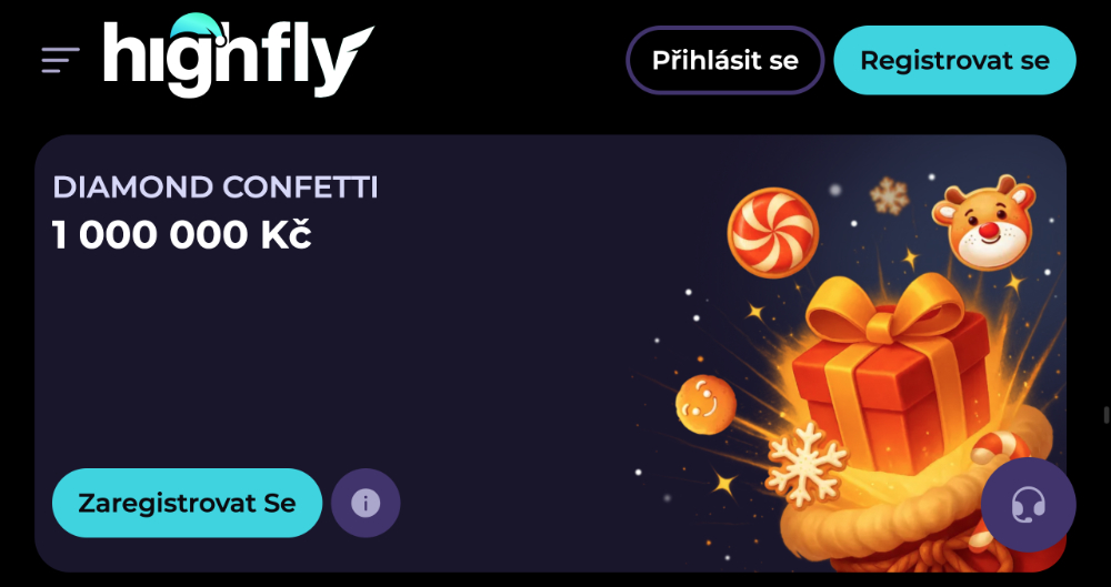Užijte si Vánoce v casinu HighFlyBet bonusy, turnaje, adventní kalendář, tematické hry apod. úvodní